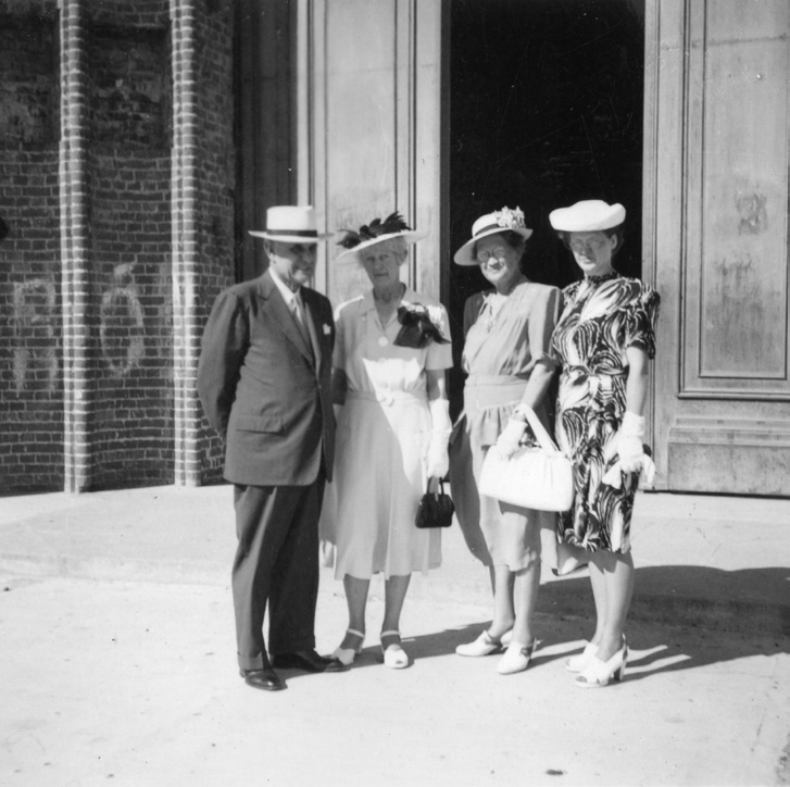 Elder and Sister Richards and friends. Courtesy of CHL.