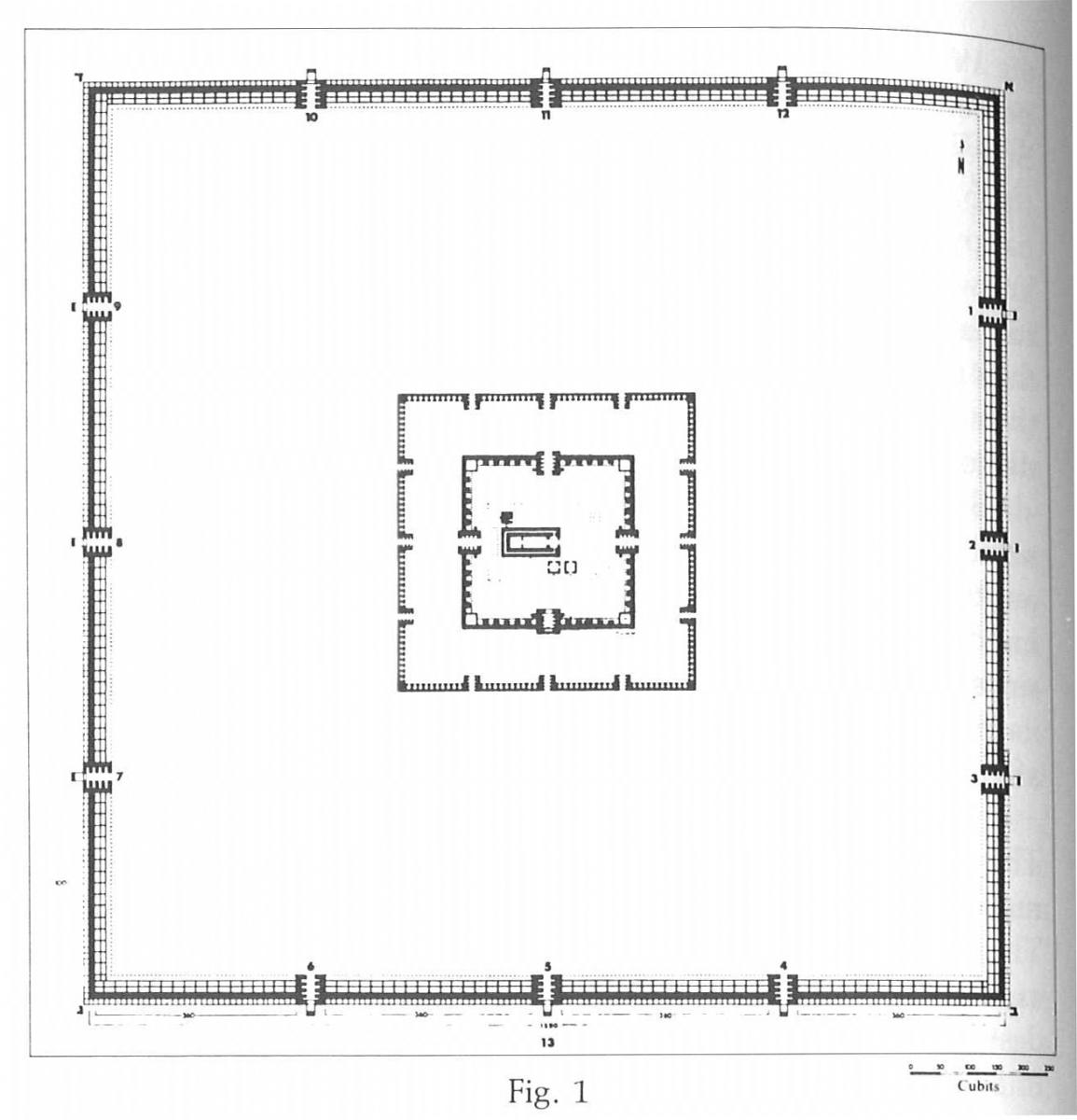 blueprint of the Temple Scroll