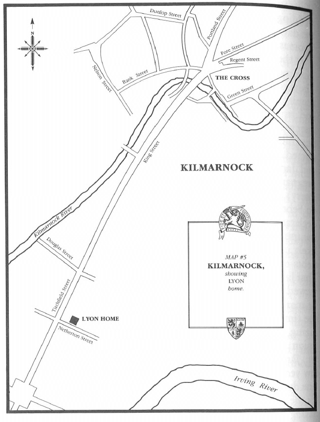 map of kilmarnock