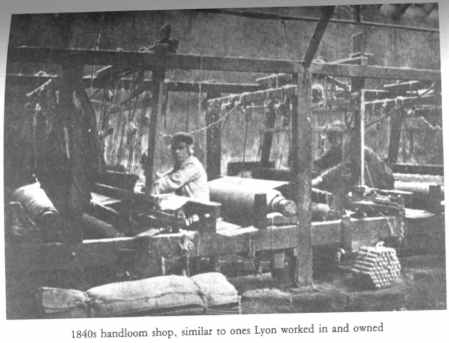 handloom shop 1840s