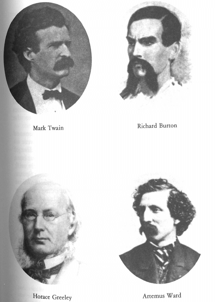 portraits of four men