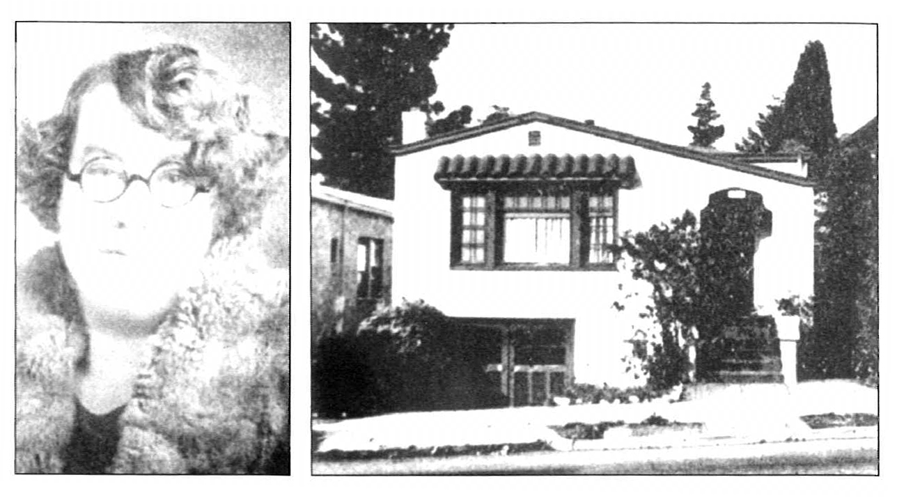 Anna Patton and her home in Berkeley