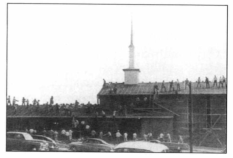 Pasadena stake center under construction