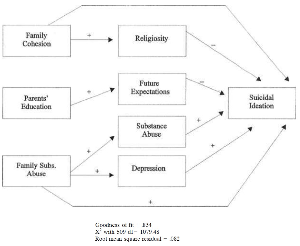 Preliminary LISREL Path Model