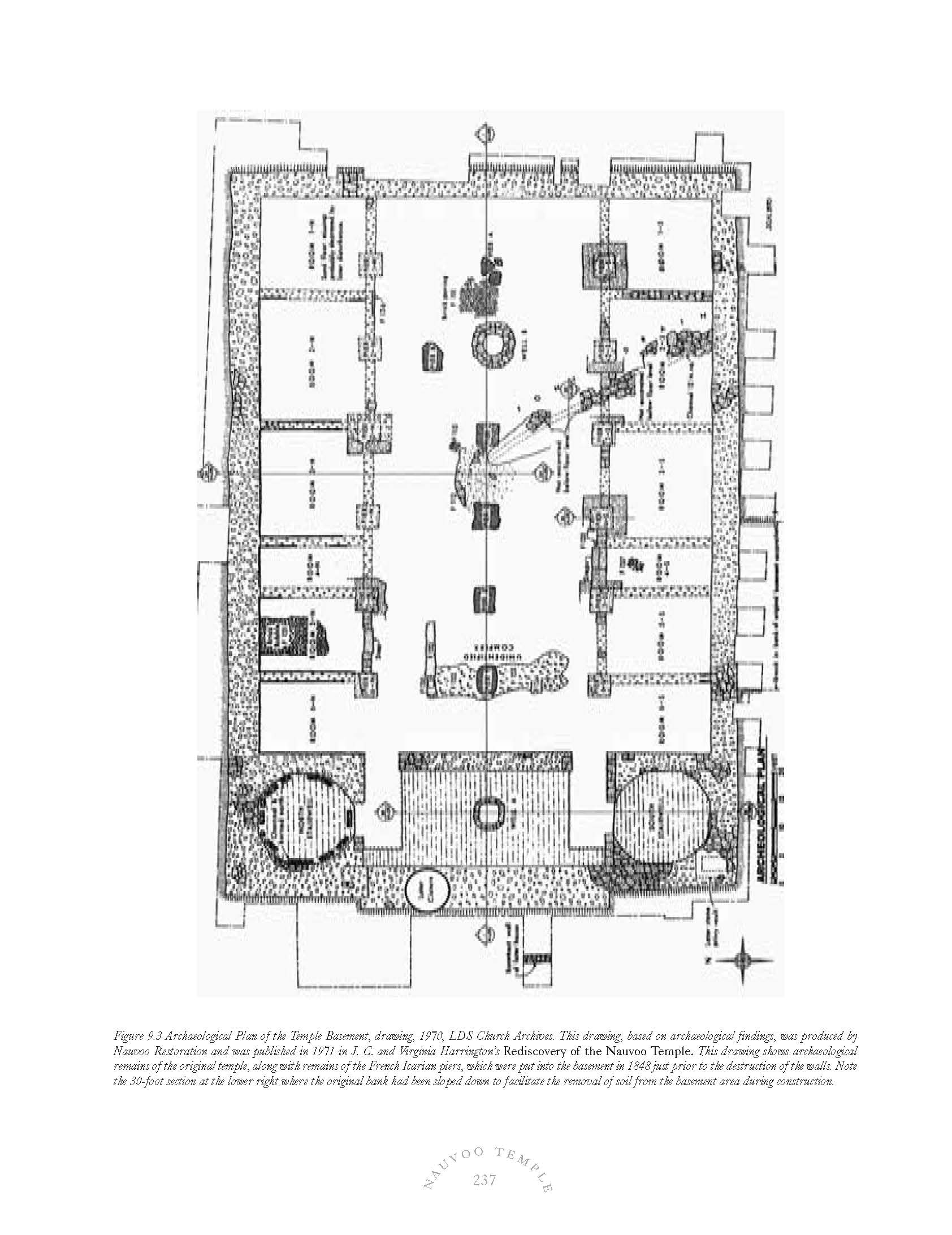 Plan of Temple Basement