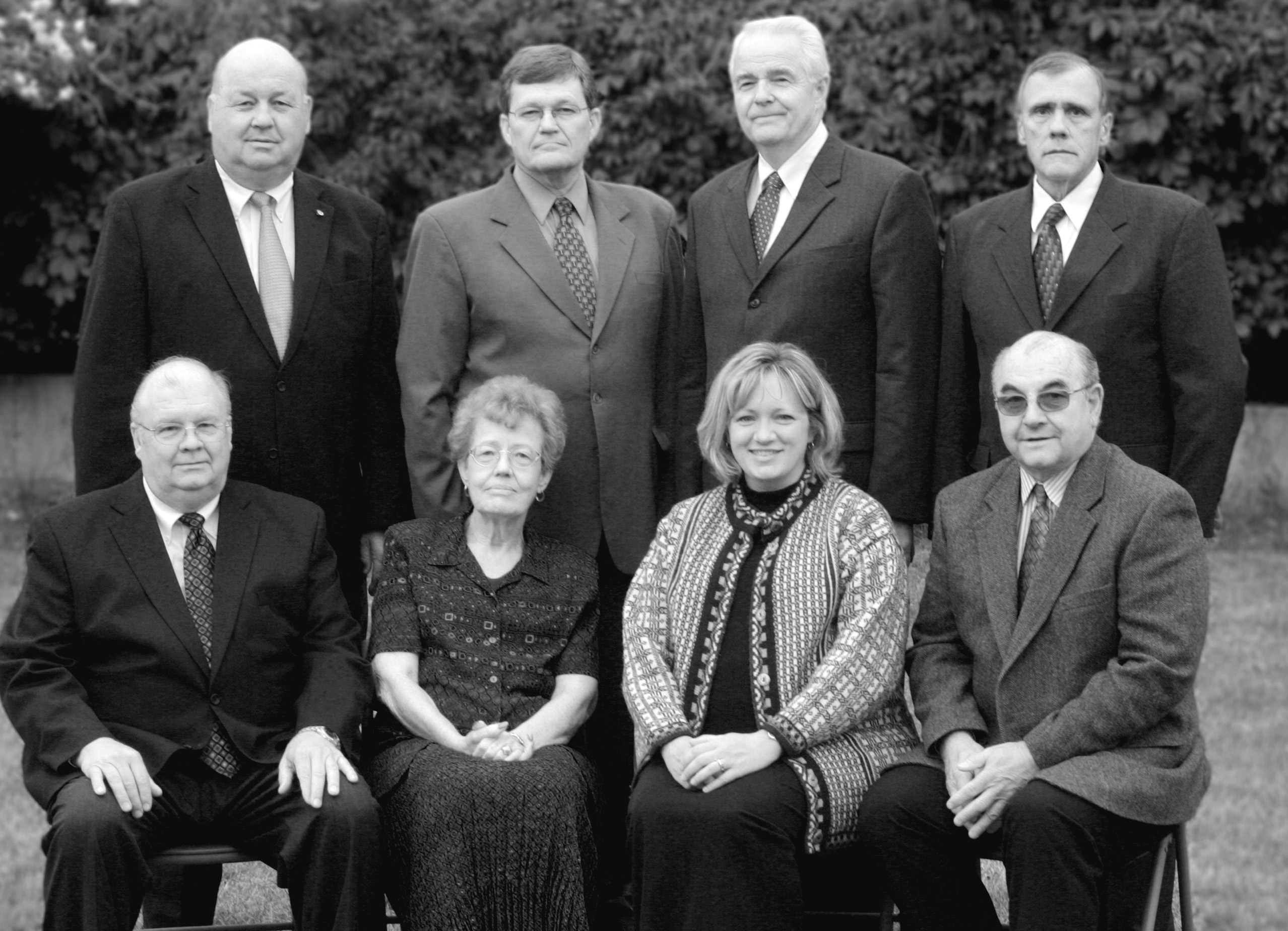 Members of the Sesquicentennial Celebration Committee