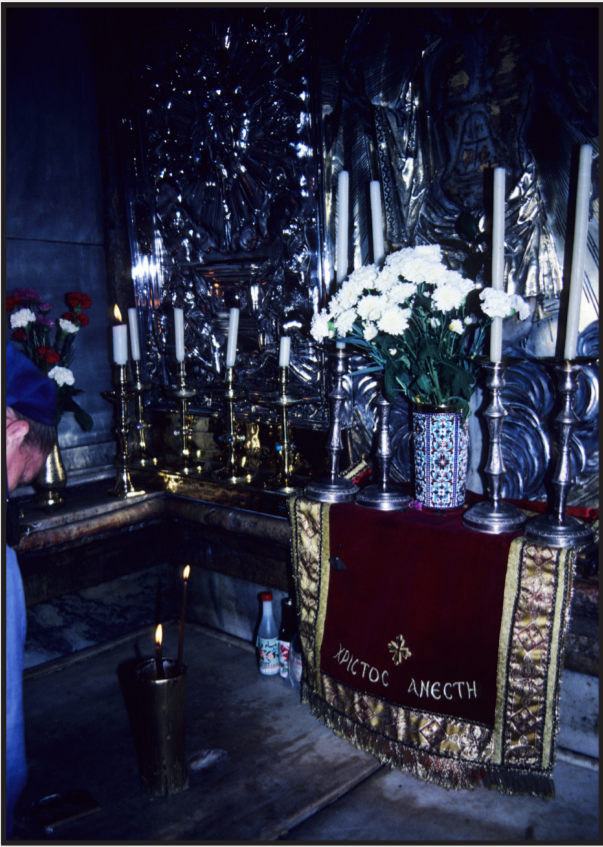 Traditional tomb of Jesus, Church of the Holy Sepulchre, Jerusalem