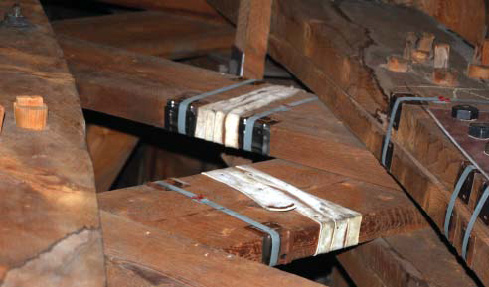 Tabernacle supports