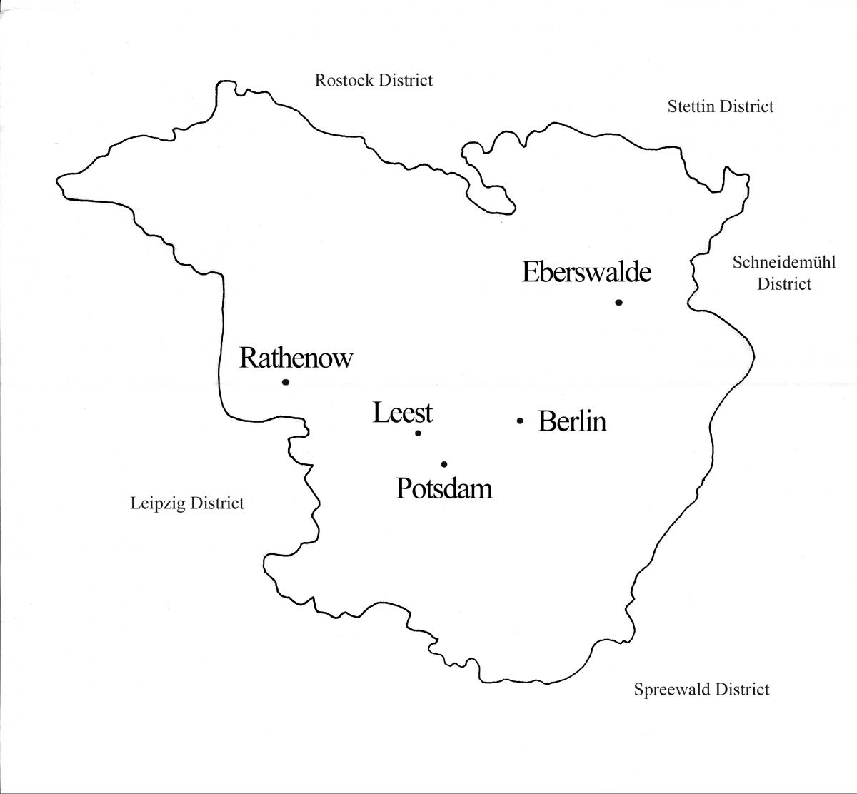 map of Berlin district