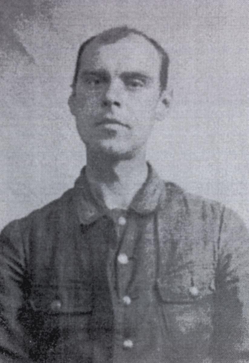 Wilhelm Werner as a prisoner of war