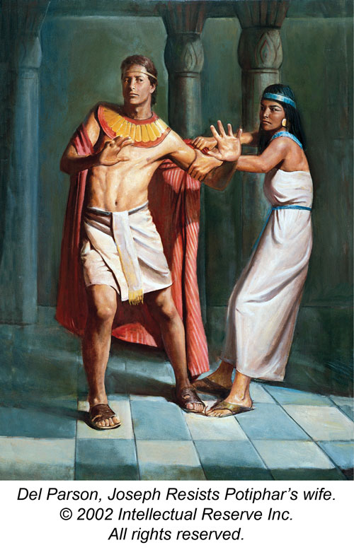 Joseph Resists Potiphar's wife