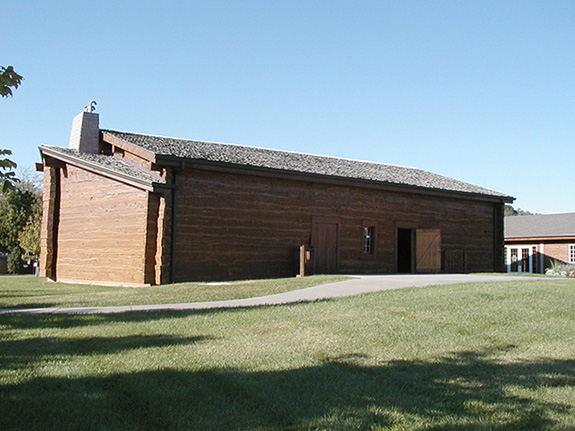 Replica reconstruction of the Kanesville Tabernacle