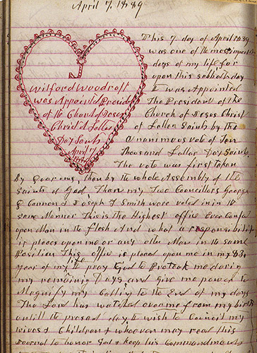 Wilford Woodruff’s Journal