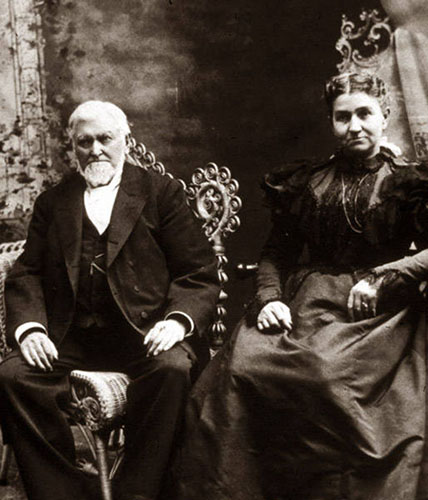 Wilford and Emma Smith Woodruff