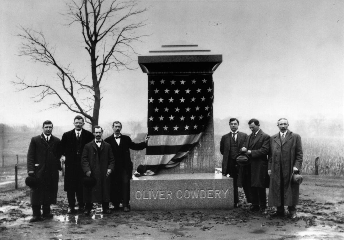 Unveiling Ceremony at the Oliver Cowdery Monument