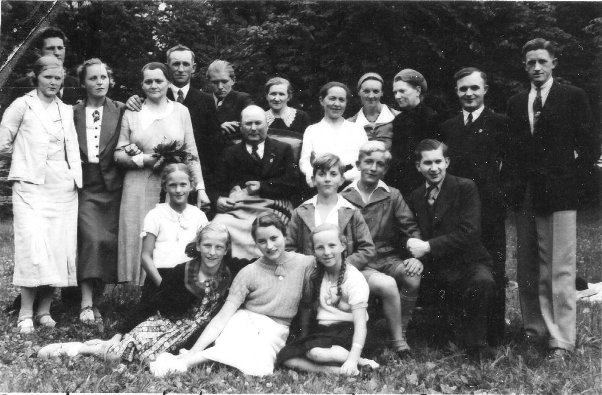 Members of the Kolberg Sunday school