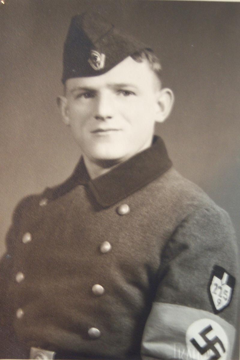 Walter Fassmann in uniform