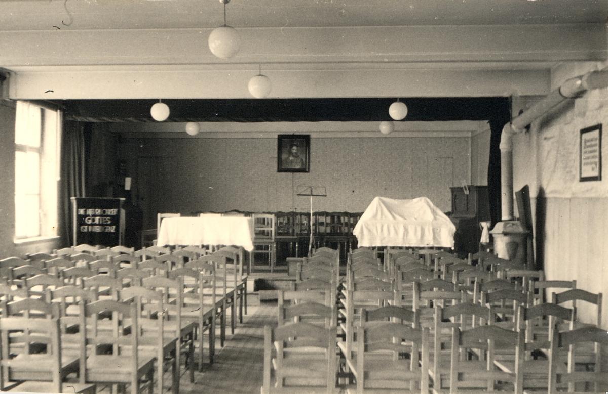 The interior of the branch meeting rooms at Bahnhofstrasse 37