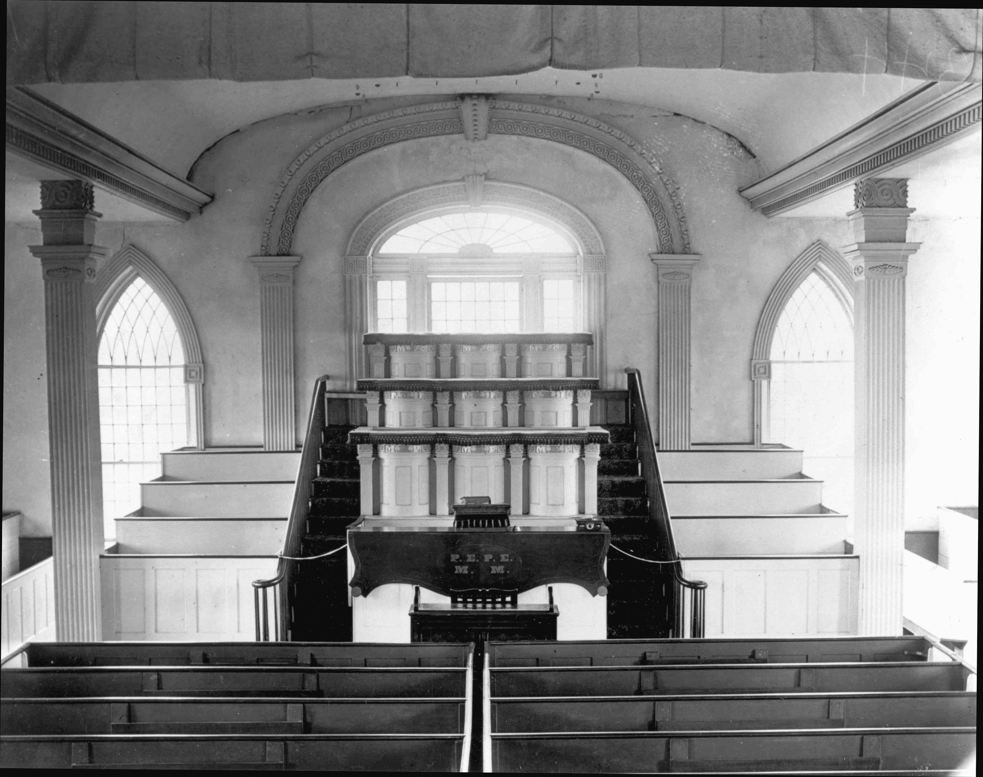 Kirtland Temple interior