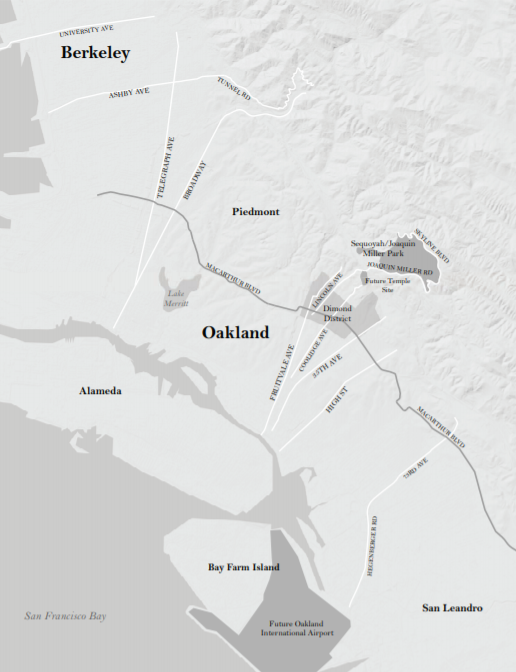 Map Pre freeways