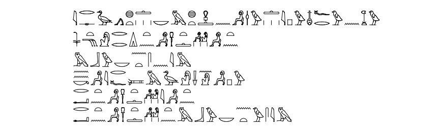 hieroglyphics CT Spell 137: II, 165f–g, 166c–d, 166i, 167c