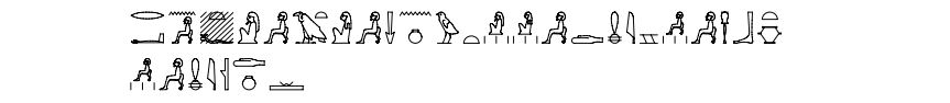 Hieroglyphics CT Spell 173: III, 52