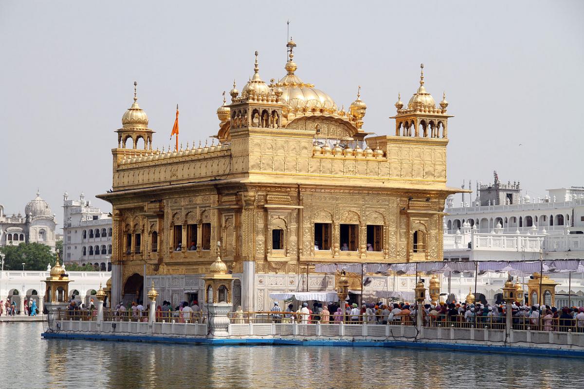 The Golden Temple at Amritsar