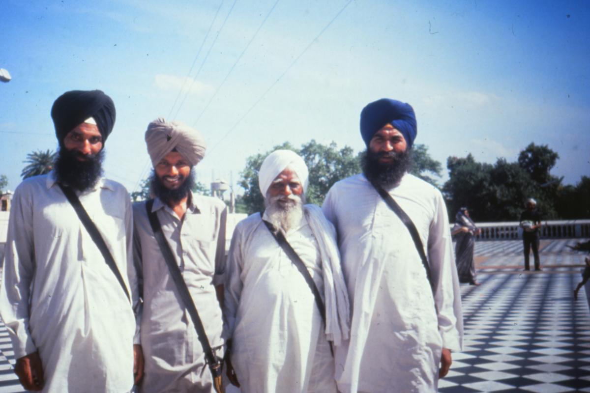Sikh men with the five K's