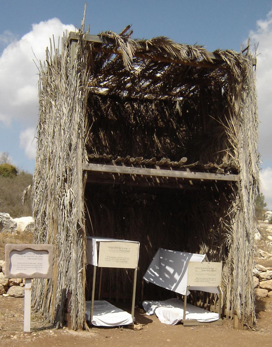A two-story Sukkah