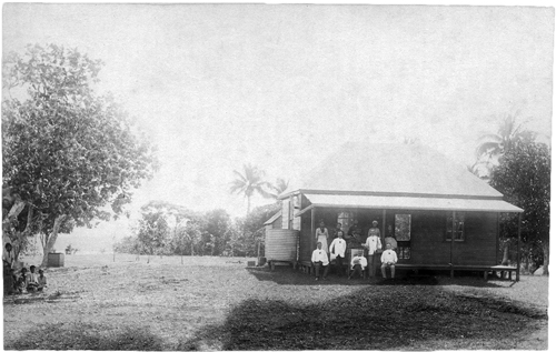 Mission home at Mu's, Tonga