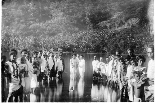 Baptism in Samoa