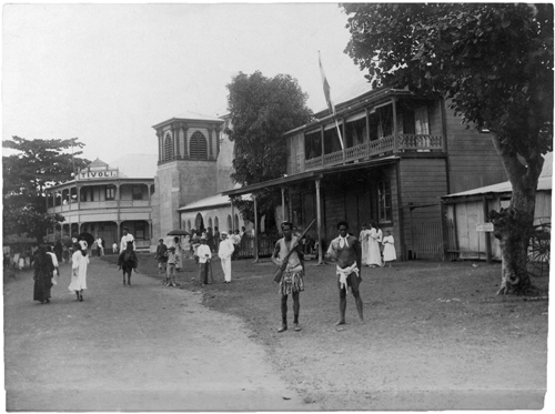 Street scene in Apia