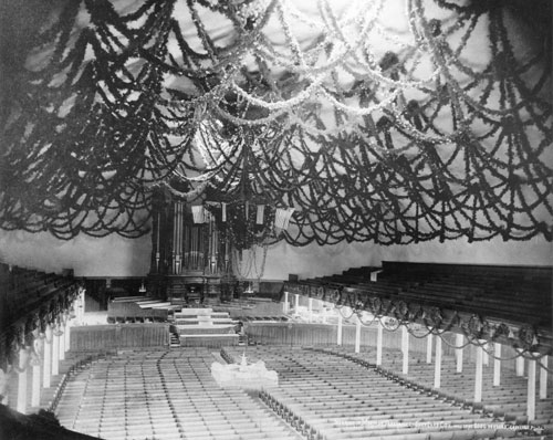 Interior of Salt Lake Tabernacle