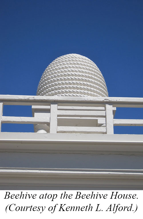 Beehive Atop the Beehive House
