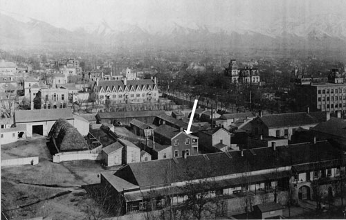 Salt Lake City tithing office and yards