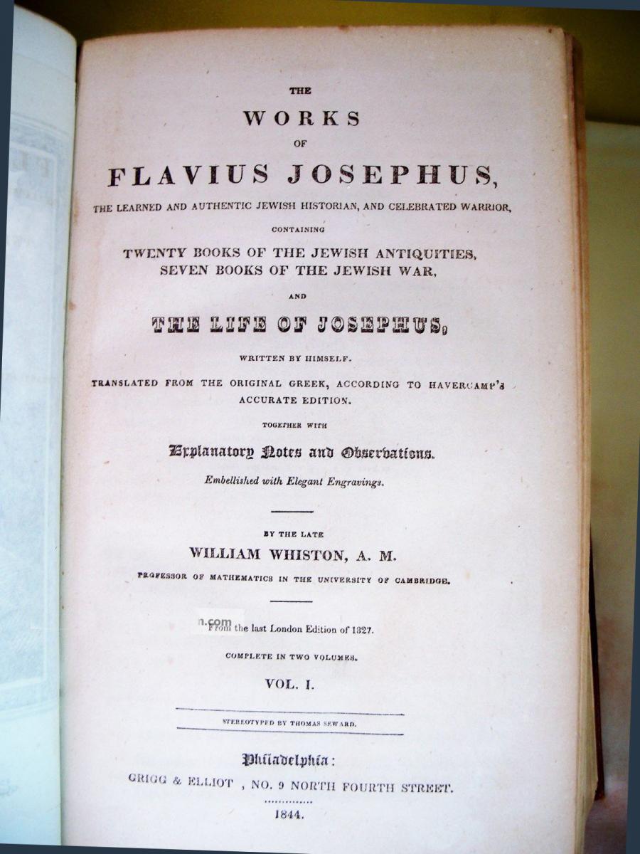 The Works of Flavius Josephus