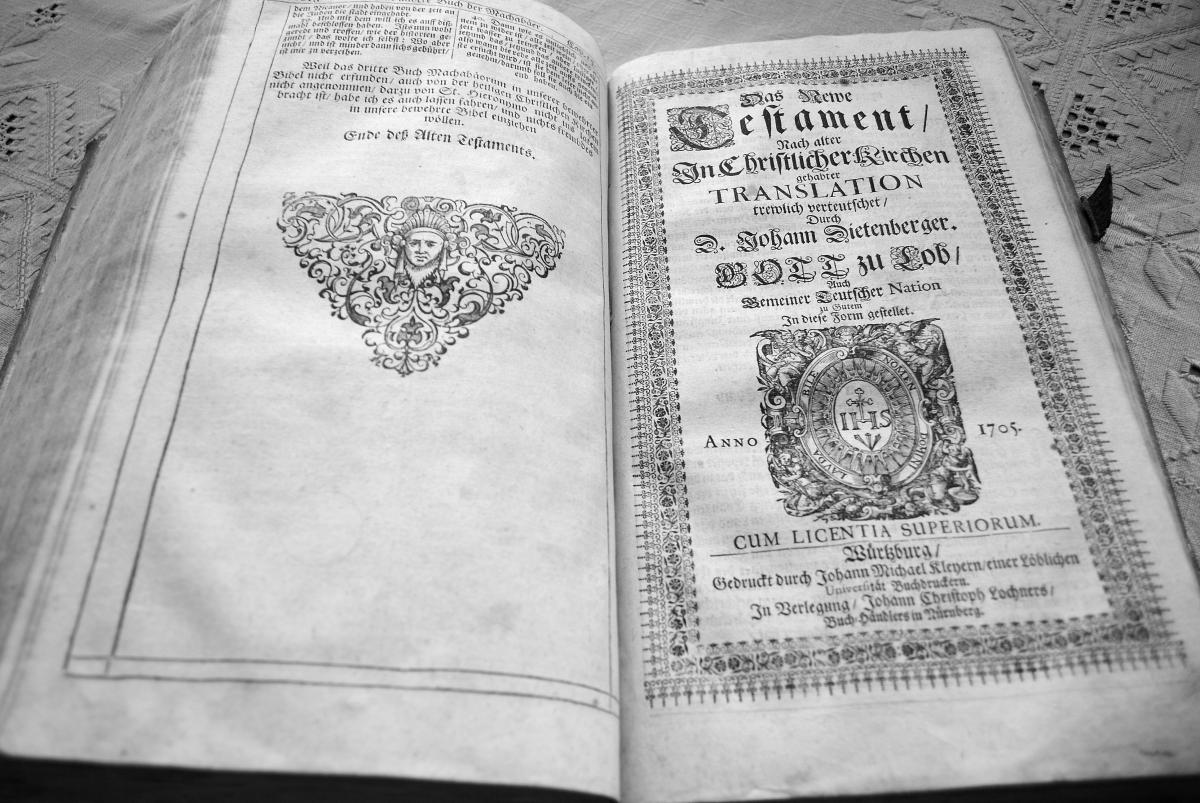 Johann Huber's Catholic Bible