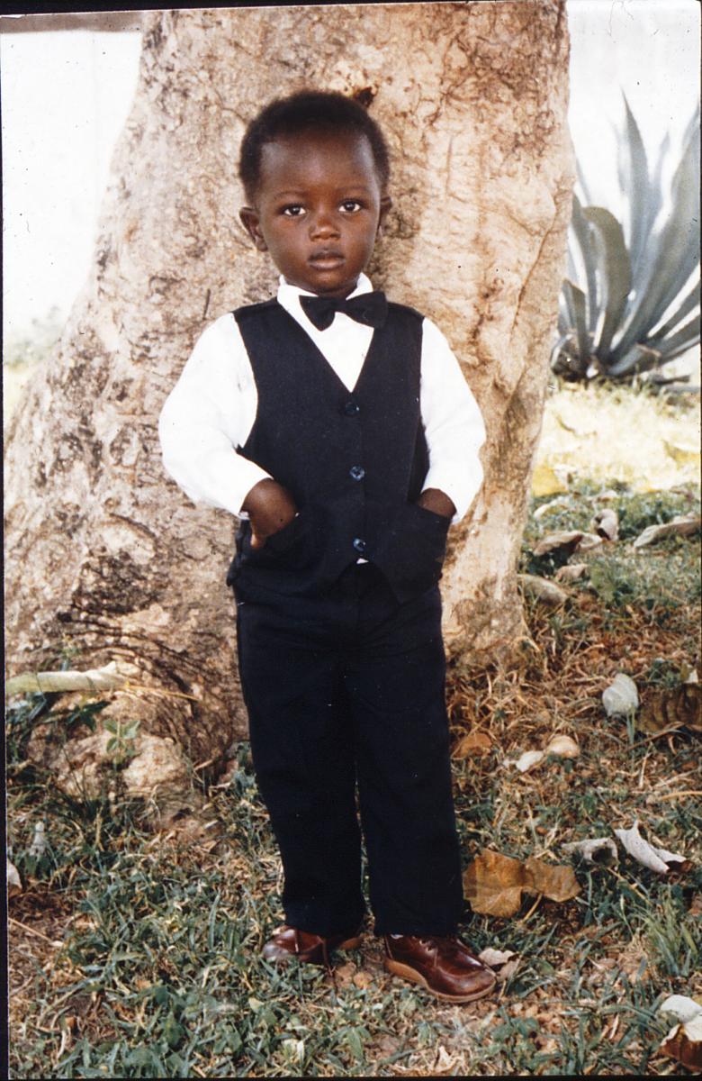 Little boy in Ghana