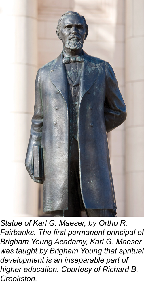 Statue of Karl G. Maeser