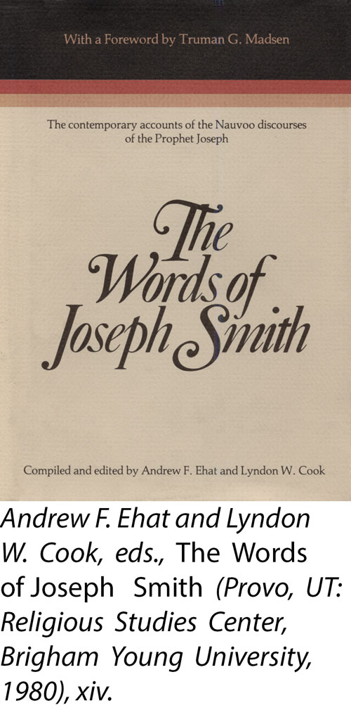 The Words of Joseph Smith
