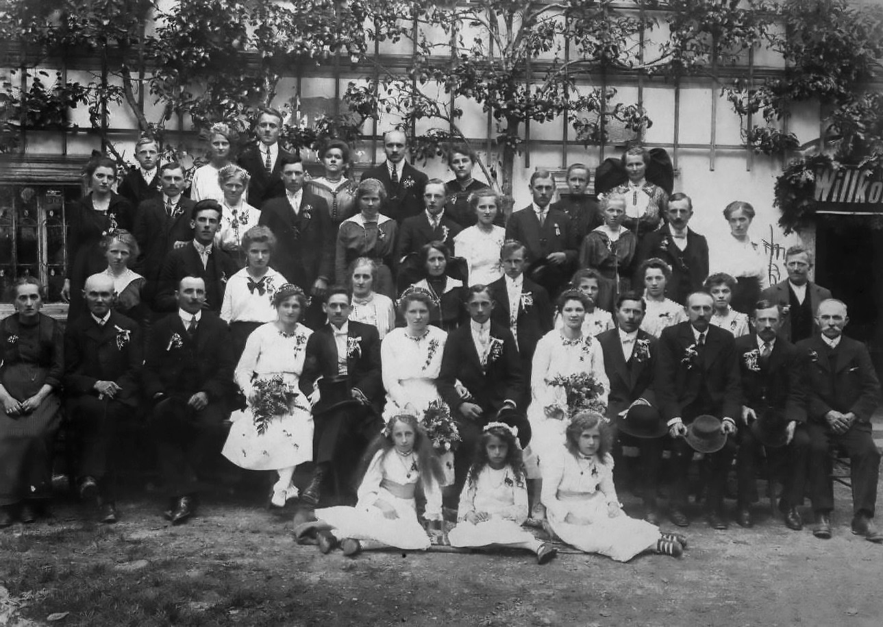 Family Picture at a Wedding