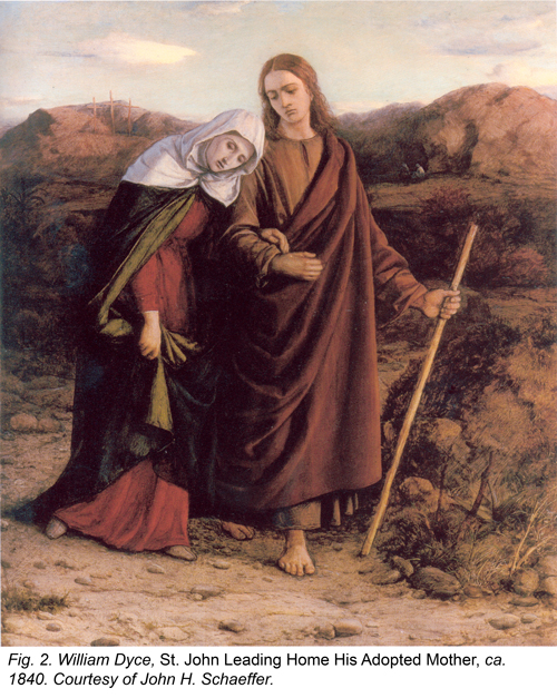 St. John Leading Home His Adopted Mother
