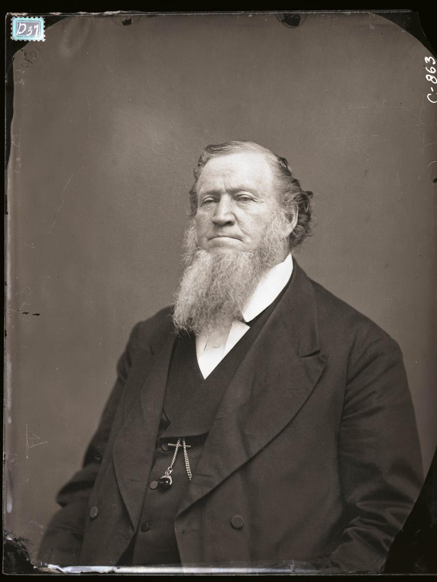 Figure 9. President Brigham Young, ca. 1875