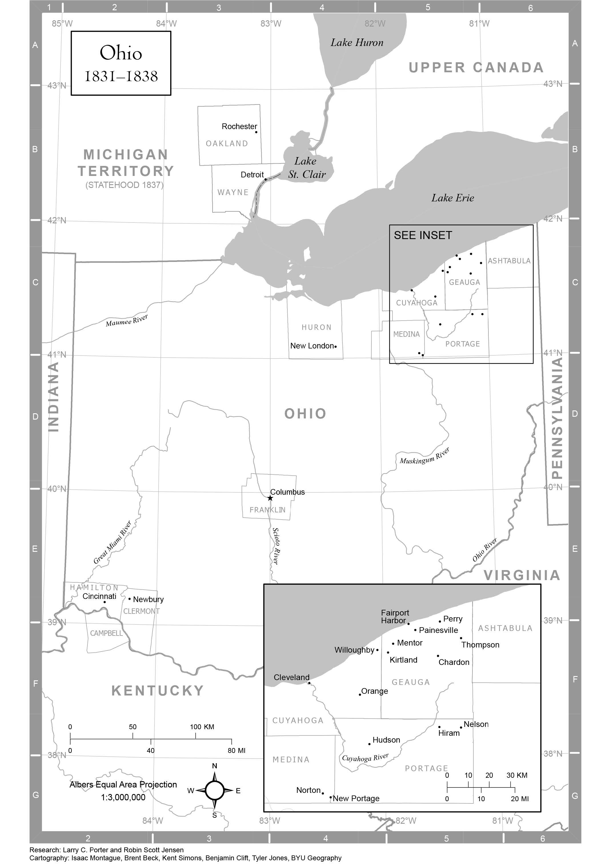 Ohio, 1831–1838. Courtesy of the Joseph Smith Papers Project.