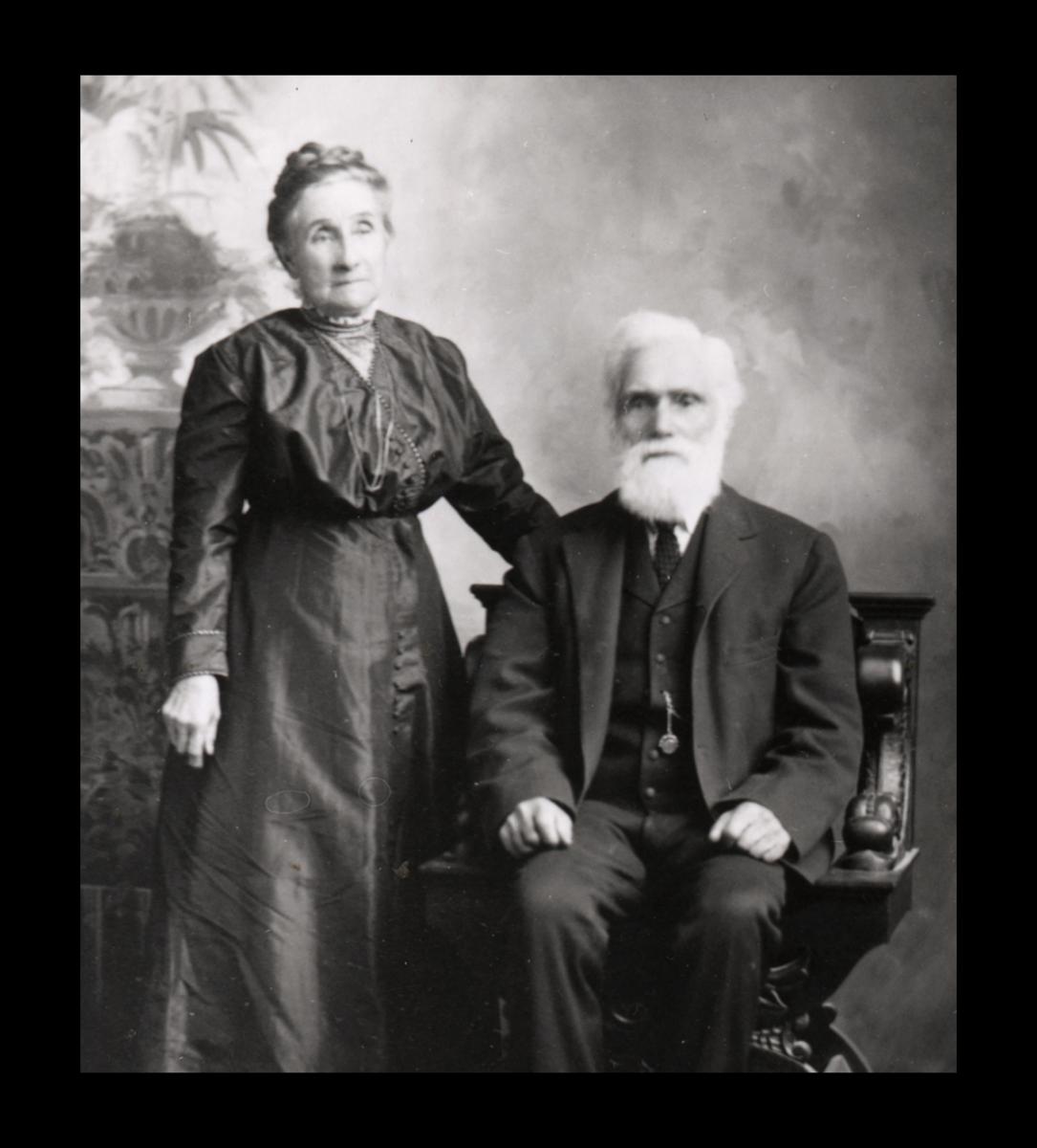 Samuel Claridge and his wife, Rebecca