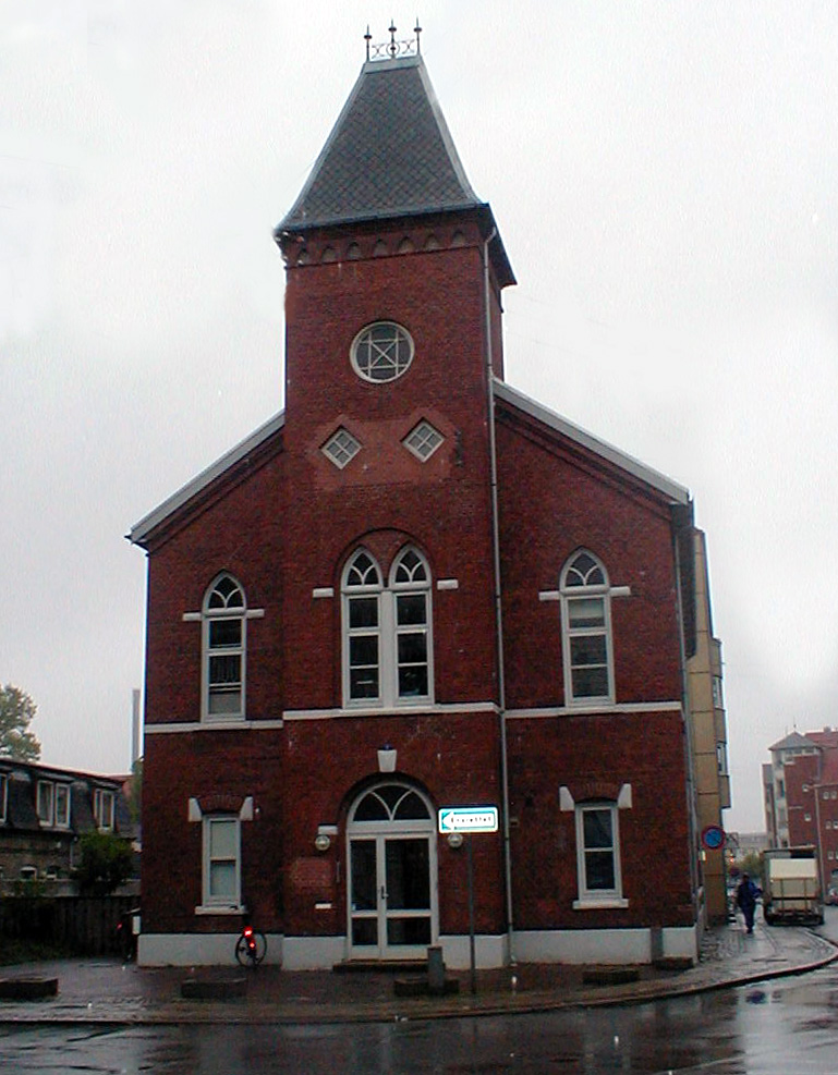 The original Aalborg LDS meetinghouse