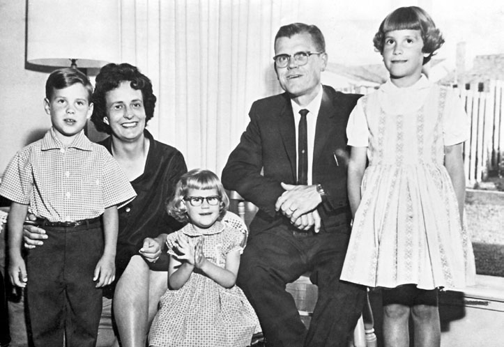 President Sterling and Vivian Nicolaysen and family.