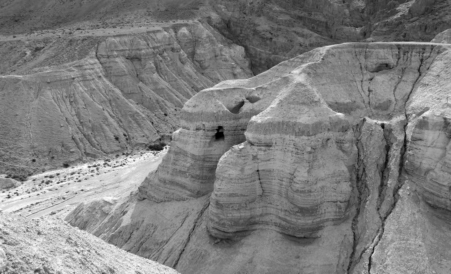 Qumran Cave 4. Courtesy of Lincoln H. Blumell.