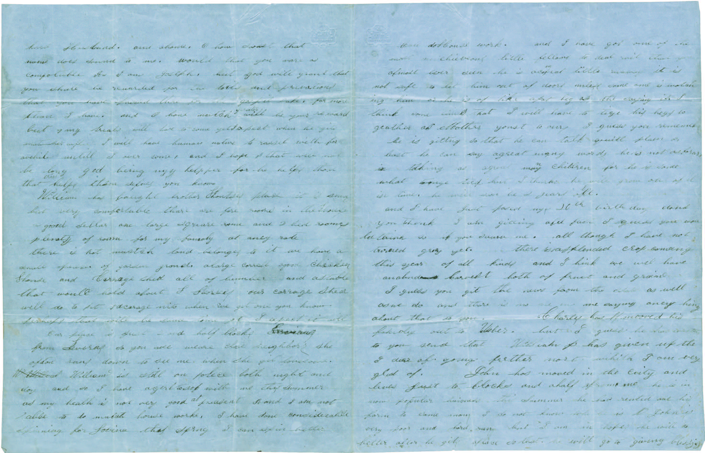 handwritten letter page 2