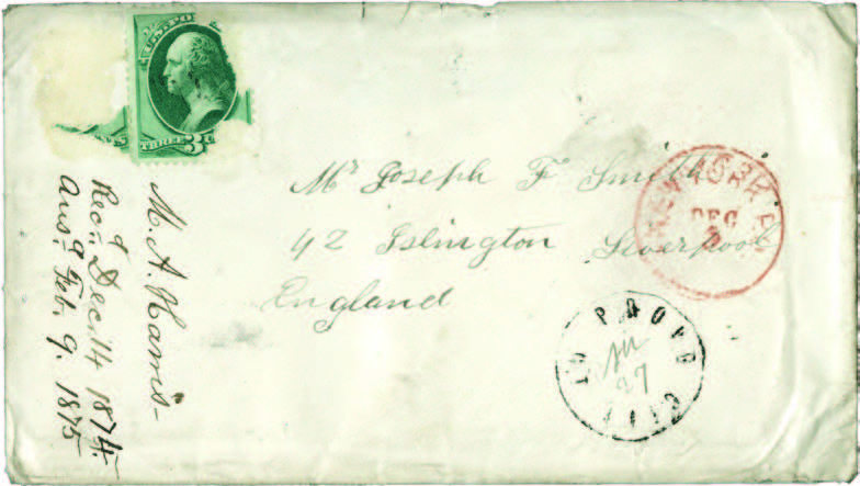 envelope front